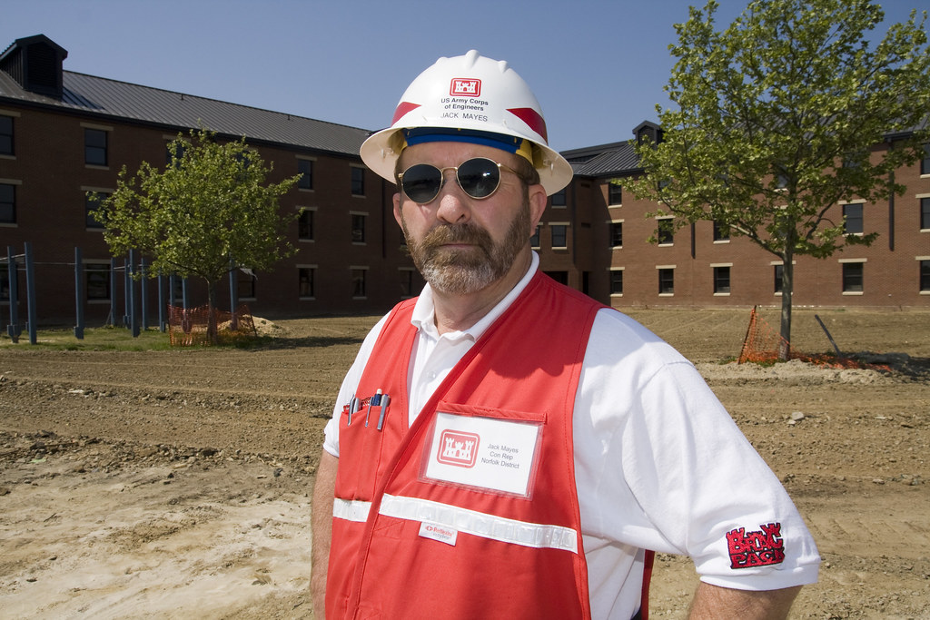 Professional roofing team on job site